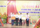 Lễ công bố xã Quảng Minh đạt chuẩn nông thôn mới năm 2019