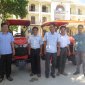 Chi cục Phát triển Nông thôn tỉnh thanh hóa bàn giao máy kéo nông nghiệp Kubota L3218 DT cho xã Quảng Minh.