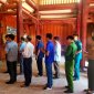 các đồng chí lãnh đạo Đảng, chính quyền, MTTQ, cán bộ công chức xã Quảng Minh dâng hương tưởng niệm các anh hùng liệt sỹ đã hy sinh bảo vệ tổ quốc nhân ngày thương binh liệt sỹ  27/7